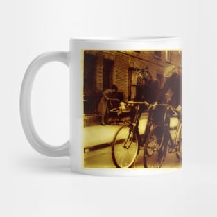 Wild Bicycle Race  yellow v. Mug